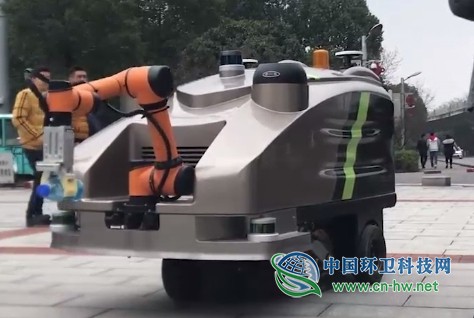 5G來(lái)了！中聯(lián)環(huán)境環(huán)衛(wèi)智慧機(jī)器人作業(yè)集群落地長(zhǎng)沙